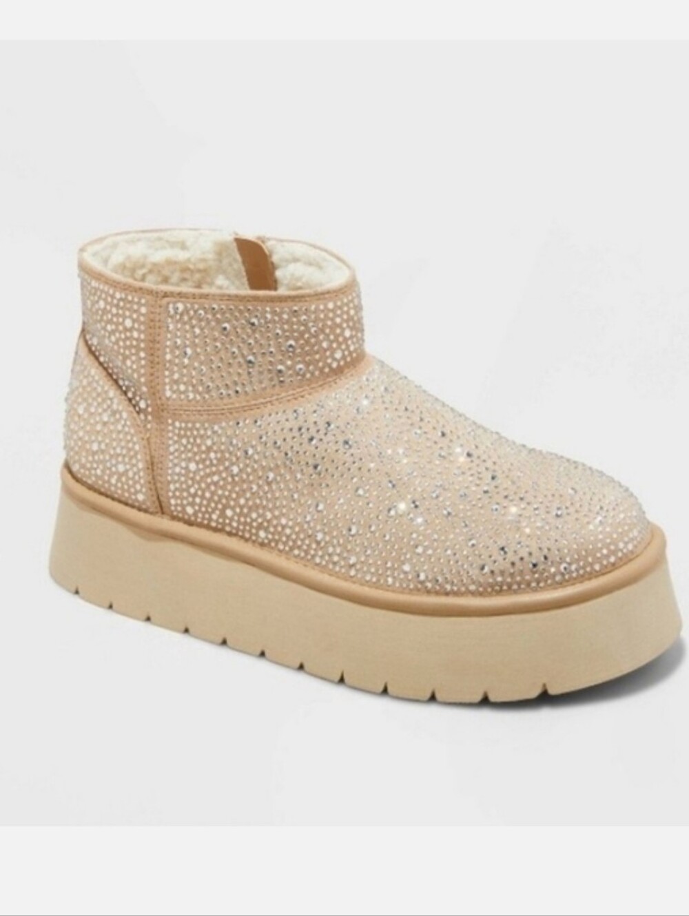Wild Fable Sequins Ankle Boots